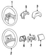 17983362 - Steering: Steering Wheel for GM Image