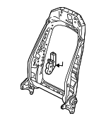 5WA881045R - Body: Seat Back Frame for Audi: Q4 e-tron, Q4 e-tron Sportback, RS3, S3 Image