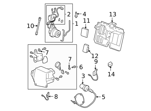 Ride Control Components for 2000 Cadillac DeVille #0
