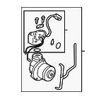 12494809 - Suspension: Compressor for Cadillac: DeVille, Seville Image