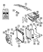 68054193AA - : Water Outlet Tube for Mopar Image