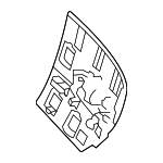 T4N20204 - Body: Bracket for Jaguar: XE Image