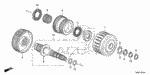 2240050P005 - Transmission - Automatic: CLUTCH ASSY., REVERSE for Acura Image