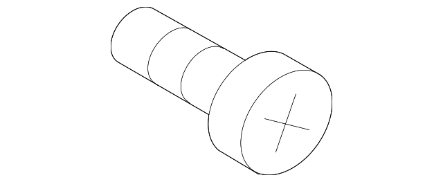 Stone Guard Screw - Porsche (N-106-115-02)