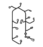 4E0971029N - Body: Wire Harness for Audi Image