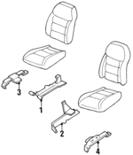 8755221P00 - Body: Track for Nissan Image
