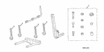8L14S9V100R1 - Accessory Components: HARDWARE KIT for Honda Image