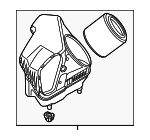4G0133836AF - : Air Cleaner Assembly for Audi: RS7 Image