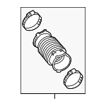 79129740H - : Hose Assembly for Audi: RS7 Image