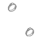 N0245056 - Engine: Hose Assembly Clamp for Audi: A4, A4 Quattro, A5, A5 Quattro, A6, A6 Quattro, A8 Quattro, RS6 Avant, RS7, RS7 Sportback, S6, S7, S8 Image