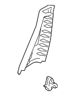 GK2E68190B80 - : Upper Center Pillar Trim for Mazda: 6 Image