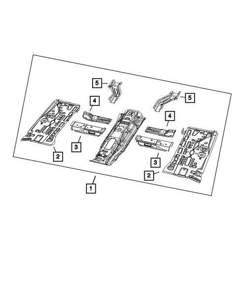 Floor Pans for 2021 Jeep Renegade #3