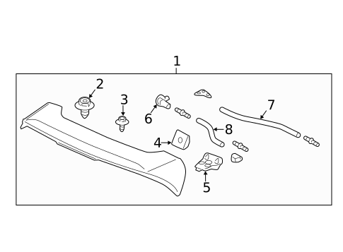 Spoiler for 2017 Acura RDX #0