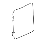 22681407 - Body: Cowl Trim Cover for Saturn: LS, LS1, LS2, LW1, LW2 Image