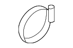 N10734901 - Cooling System: Inter-cooler Pipe Clamp for Porsche: Cayenne Image