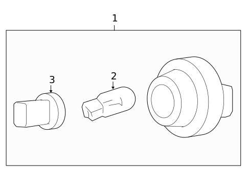 License Lamps for 2004 Ford F-150 #0