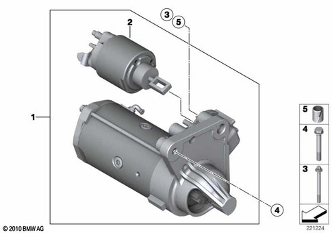 Starter for 2011 Mini JCW ALL4 #0