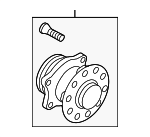 28473FL021 - Brakes: Hub Assembly for Subaru: BRZ, Crosstrek, Forester, Impreza Image