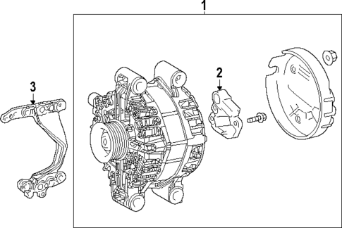Alternator for 2023 Toyota Tundra #1