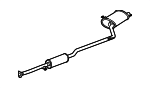 18307TE0A01 - : Muffler &amp; Pipe for Honda: Accord Image