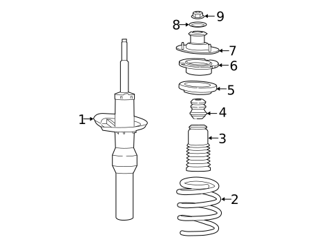 Shocks & Struts for 2016 Porsche Boxster #0