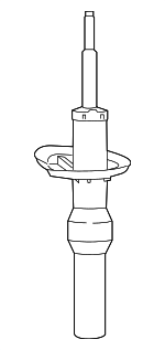 98133304113 - Suspension: Strut for Porsche: Boxster Image