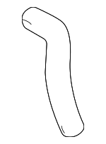 16261F0140 - Cooling System: By-Pass Hose for Toyota Image