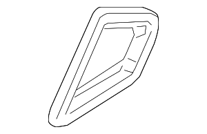 6E5Z5429905B - Body: Side Panel Glass Seal for Ford Image