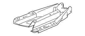 9A137511301 - Engine: Transmission Crossmember Bracket for Porsche Image