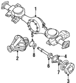 MR196074 - : Axle Shaft for Mitsubishi Image
