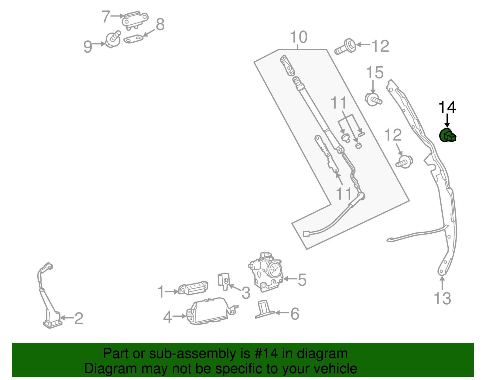 90189-05051 - Object Sensor Grommet 2013-2025 Toyota | Longo