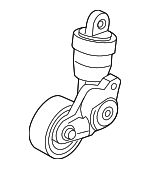 PE0315980C - Cooling System: Tensioner for Mazda: 3, 6, CX-3, CX-30, CX-5, CX-50, CX-9, MX-5 Miata Image