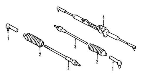 Steering Gear & Linkage for 2009 Nissan Quest #1