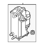 64509891030 - HVAC: Condenser for BMW: 530e, 530e xDrive, 530i, 530i xDrive, 540i, 540i xDrive, 640i xDrive Gran Turismo, 740e xDrive, 740i, 740i xDrive, 745e xDrive, 840i, 840i Gran Coupe, 840i xDrive, 840i xDrive Gran Coupe Image