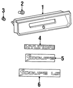 8633123000QM - : Decal for Hyundai: Scoupe Image