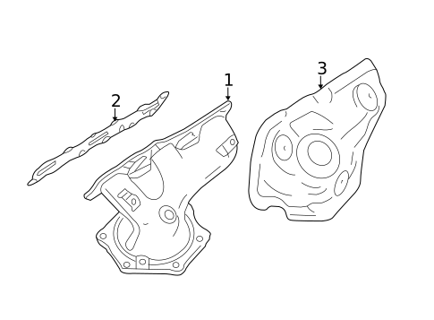 Exhaust Manifold for 2014 Nissan Murano #0