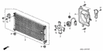 80100SM1A23 - Body/Air Conditioning: CONDENSER ASSY. (SAM) for Honda Image