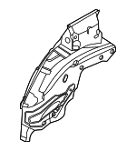 41009626553 - : Inner Wheelhouse for BMW: i4 Image