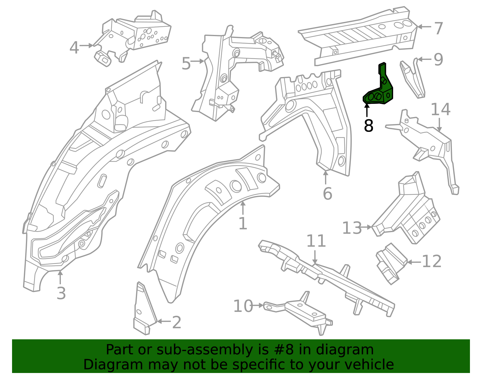 41-21-9-625-580 - Closure Panel Front Mount 2022-2025 BMW | BMW Auto ...