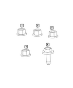 6509491AA - Electrical: Hex Head Bolt for Mopar Image