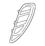 982853189EOK1 - : Air Inlet for Porsche: 718 Cayman, 718 Spyder Image