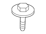 9A700769800 - Body: Front Bracket Screw for Porsche Image