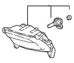 92201G5000 - : Fog Lamp Assembly for Kia: Niro, Niro EV Image