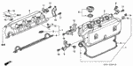 12030PY3000 - Engine: GASKET SET, HEAD COVER for Acura Image