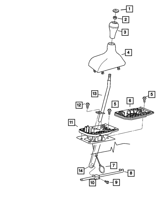 52105582AA - Transfer Case Model 271 [DH1]: Transfer Case Shifter Plate for Mopar Image image