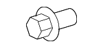 6509931AA - Body: Seat Belt Lap And Shoulder Belt Screw for Mopar Image