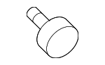 3B0867200 - Body: Quarter Panel Trim Panel Clip for Volkswagen Image