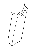 3C9867242D6K8 - Body: Pillar Trim for Volkswagen: Passat Image