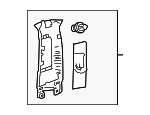 6241010010C2 - Body: Upper Center Pillar Trim for Toyota: C-HR Image