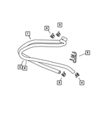 55036384AD - : Heater Return Hose for Mopar Image